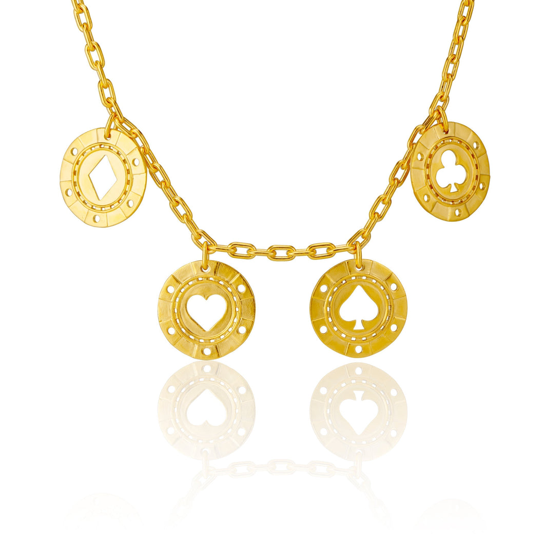 Poker Chip Necklace