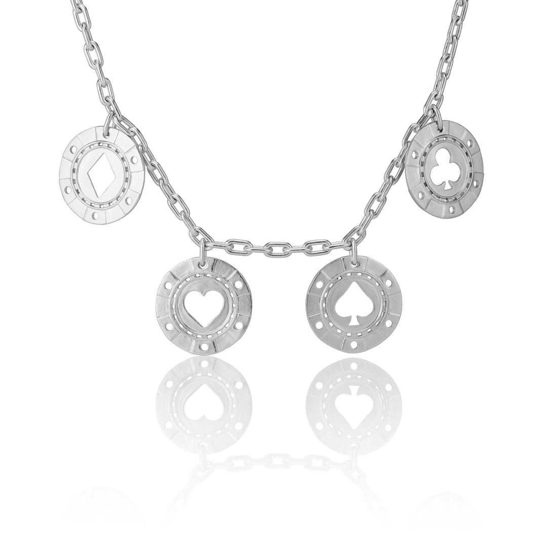 Poker Chip Necklace