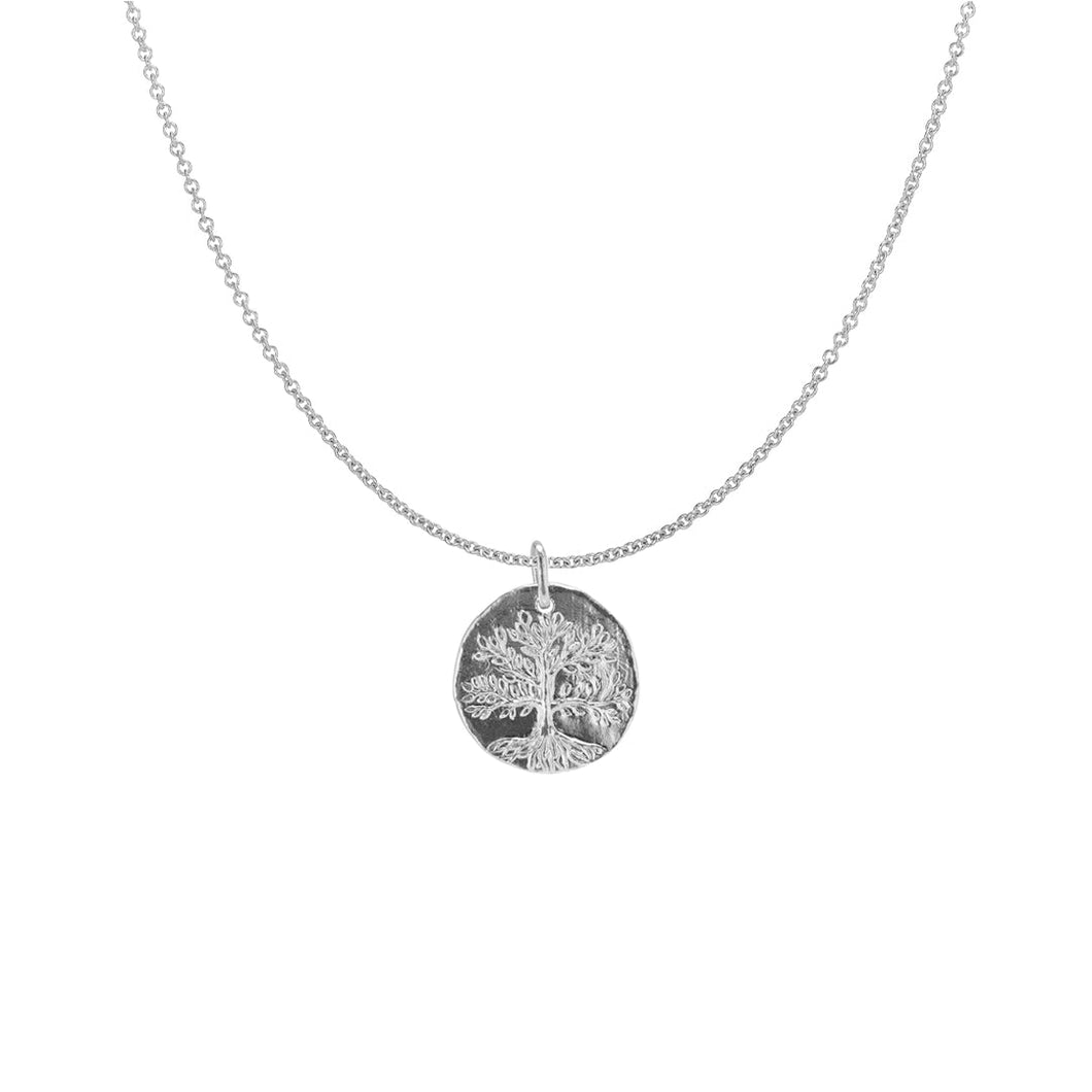 Menē Classic Chain and Tree of Life Medallion Set