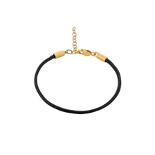 Load image into Gallery viewer, Menē Gold Leather Bracelet

