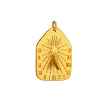 Load image into Gallery viewer, Sundial Tablet Pendant
