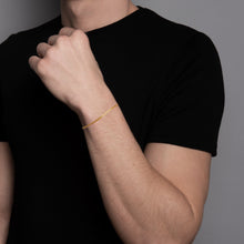 Load image into Gallery viewer, Narrow Flat Curb Chain Bracelet
