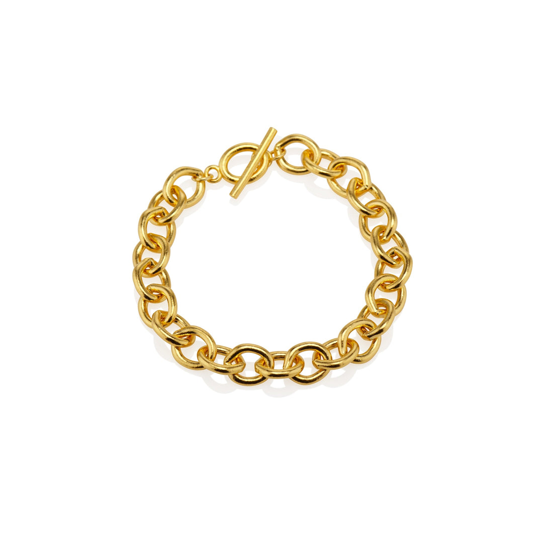 Oval Link Chain Bracelet