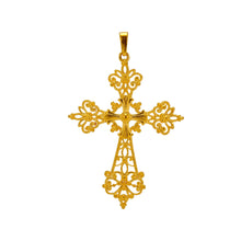 Load image into Gallery viewer, Lace Cross Pendant
