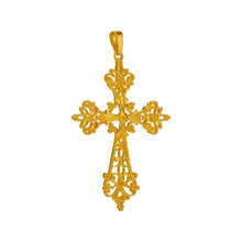 Load image into Gallery viewer, Lace Cross Pendant
