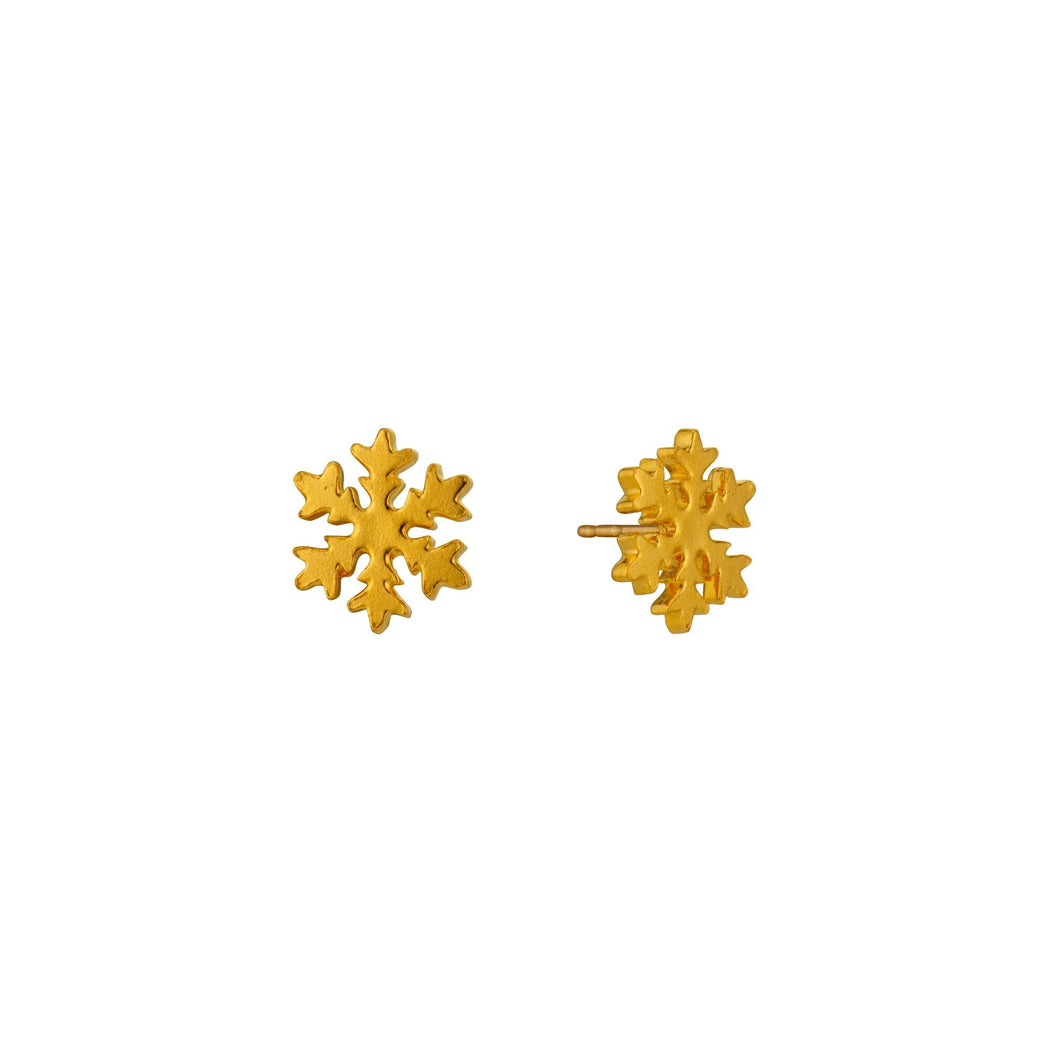 Snowflake Stud Earrings