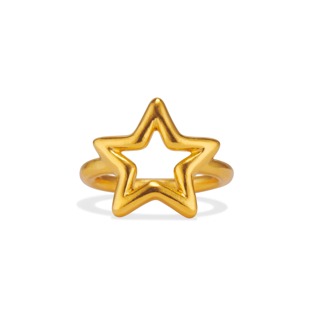 Open Star Ring