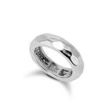 Load image into Gallery viewer, Wide Faceted Band
