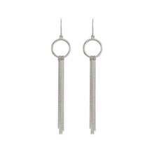 Load image into Gallery viewer, Loop and Chain Earrings
