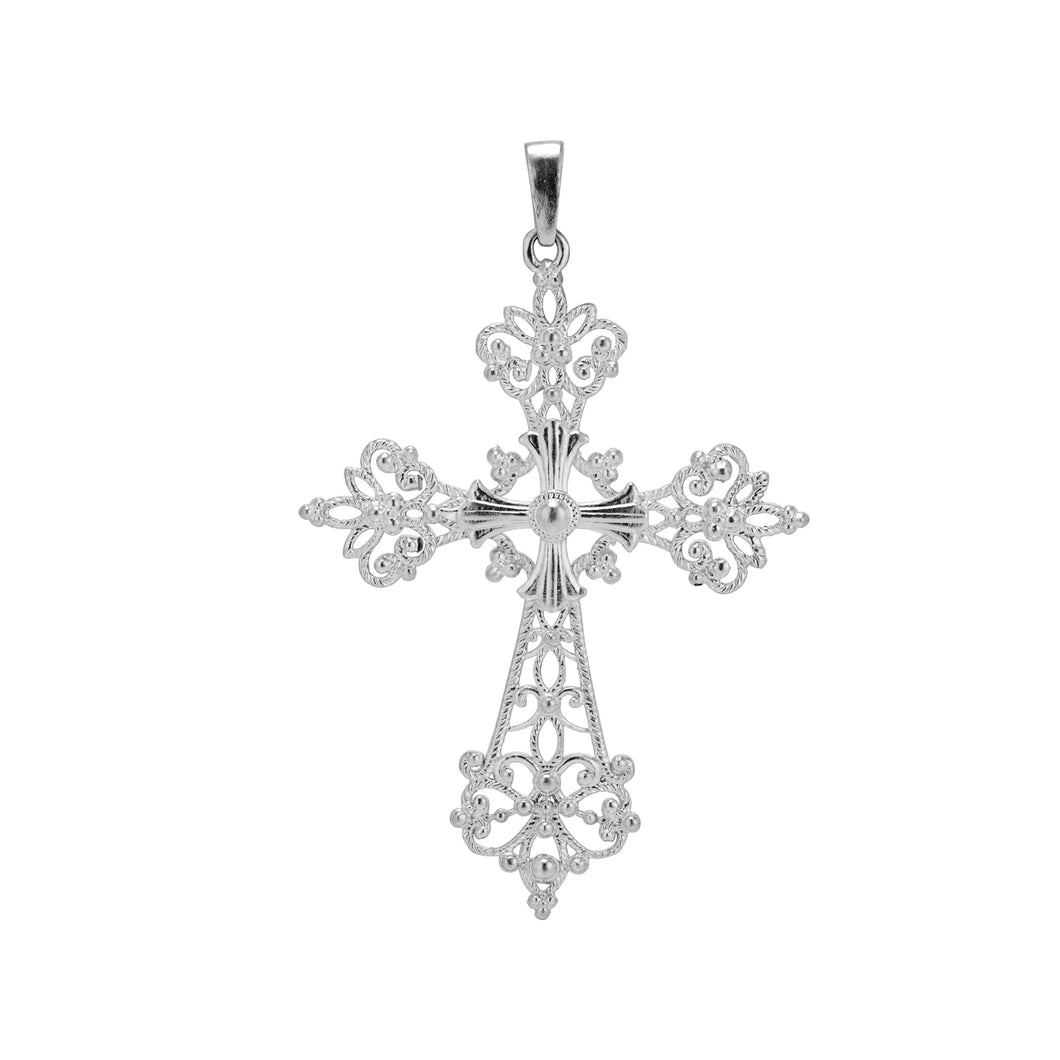 Lace Cross Pendant
