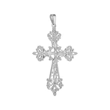 Load image into Gallery viewer, Lace Cross Pendant
