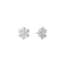 Load image into Gallery viewer, Snowflake Stud Earrings
