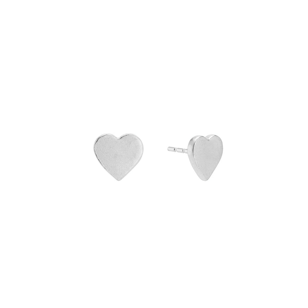 Heart Stud Earrings