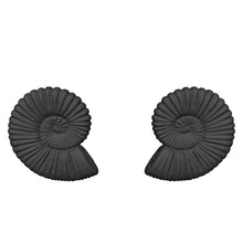 Load 3D model into Gallery viewer, Ammonite Stud Earrings
