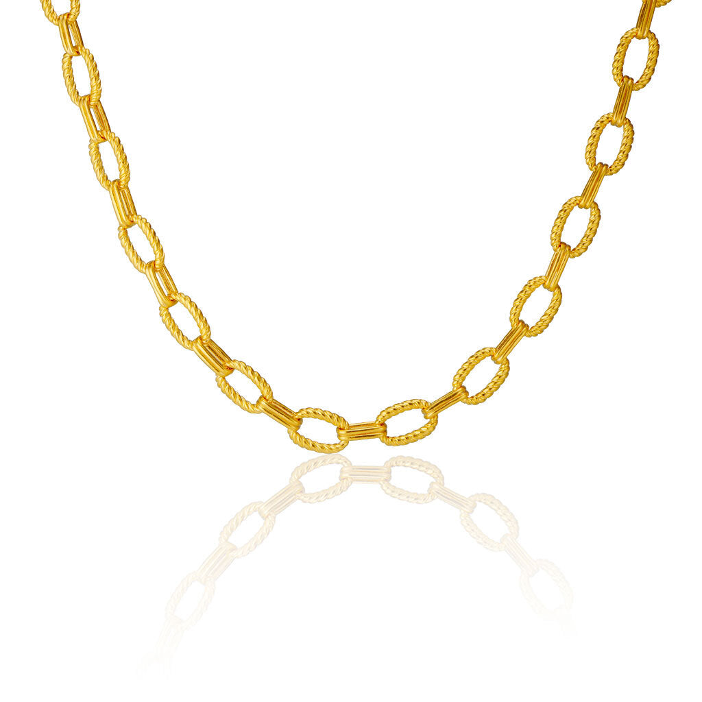 Twist Double Link Chain