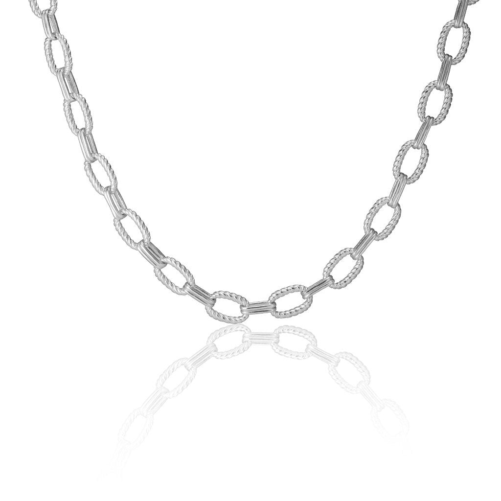 Twist Double Link Chain