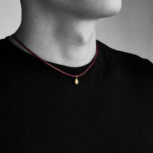 Load image into Gallery viewer, Carob Seed Pendant
