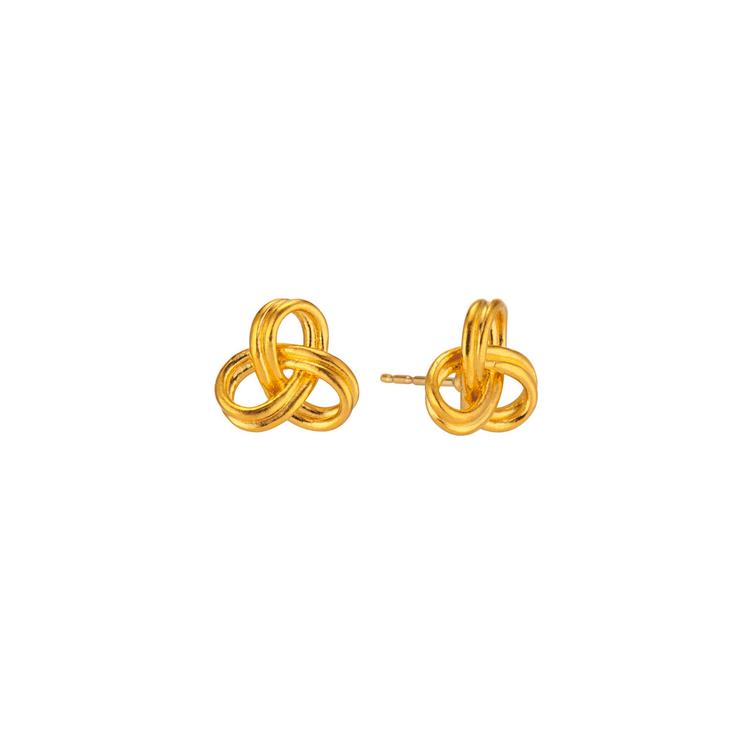 Love Knot Stud Earrings