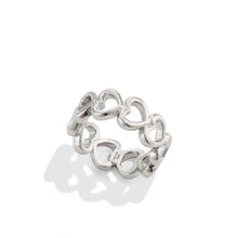 Load image into Gallery viewer, Heart Link Ring
