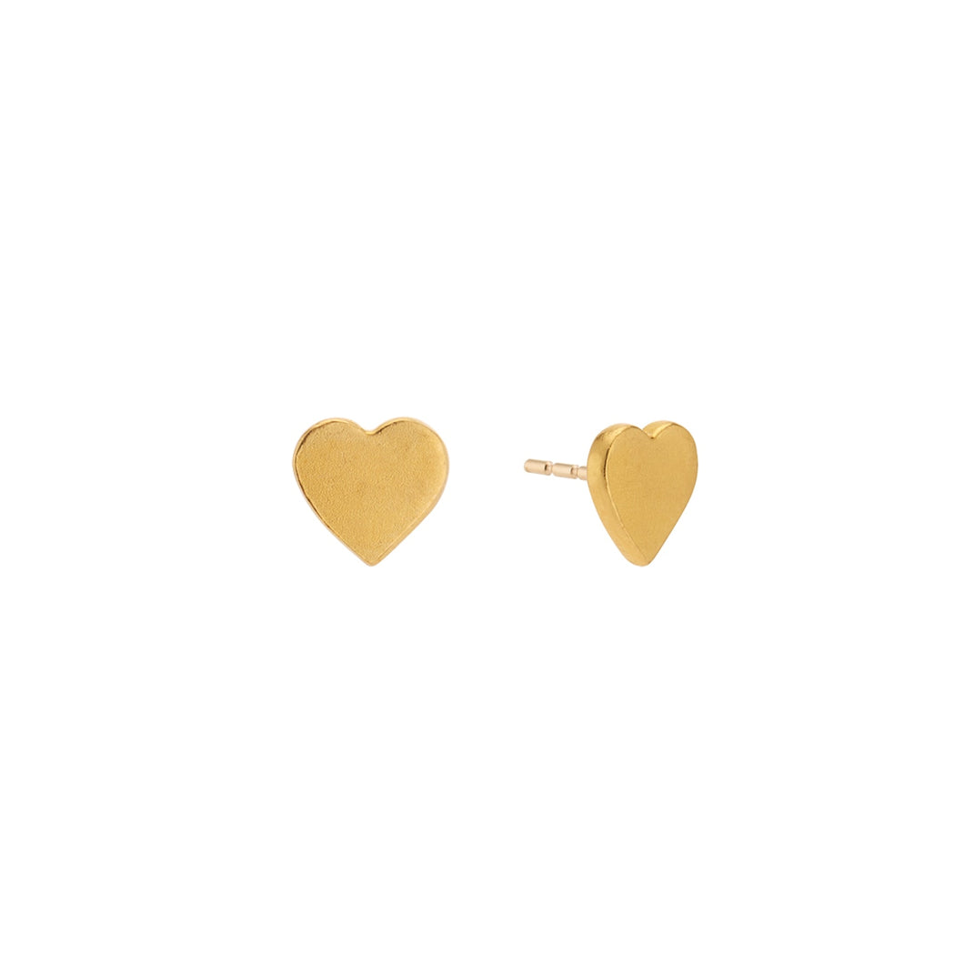 Heart Stud Earrings