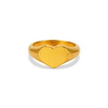 Load image into Gallery viewer, Heart Signet Ring
